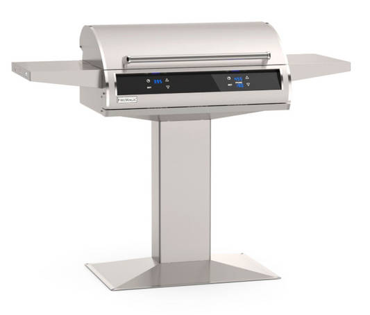 Fire Magic 30 Inch Patio Post-Mount Electric Grill With Dual Control