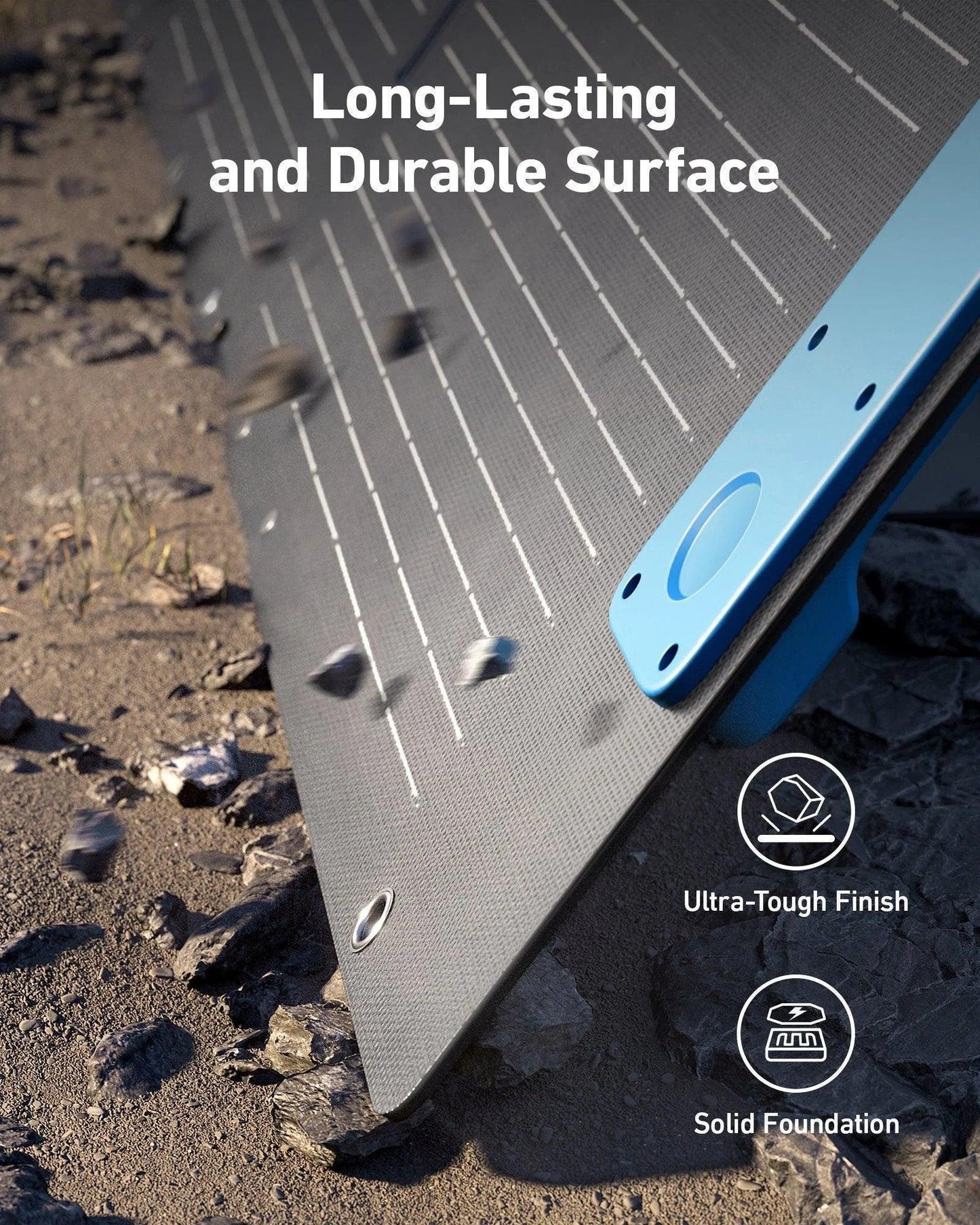 New Anker SOLIX 200W Bifacial Portable Solar Panel
