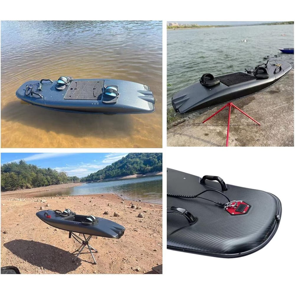 HDT High-Performance 10KW Electric Motorized ABS Water Jet Surfboard