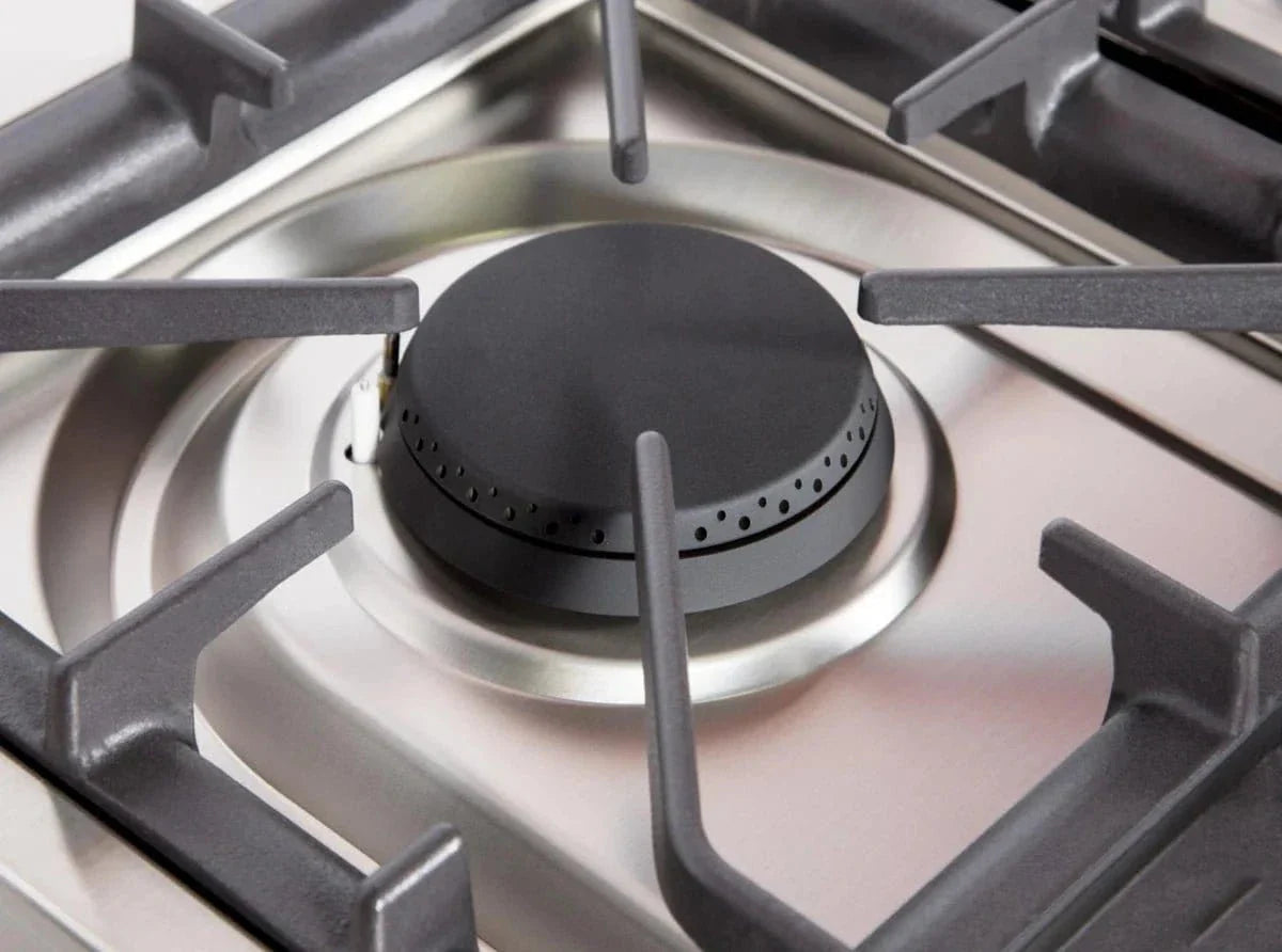 ILVE Majestic II 48" Dual Fuel Range, Glossy Black, UM12FDNS3BKB