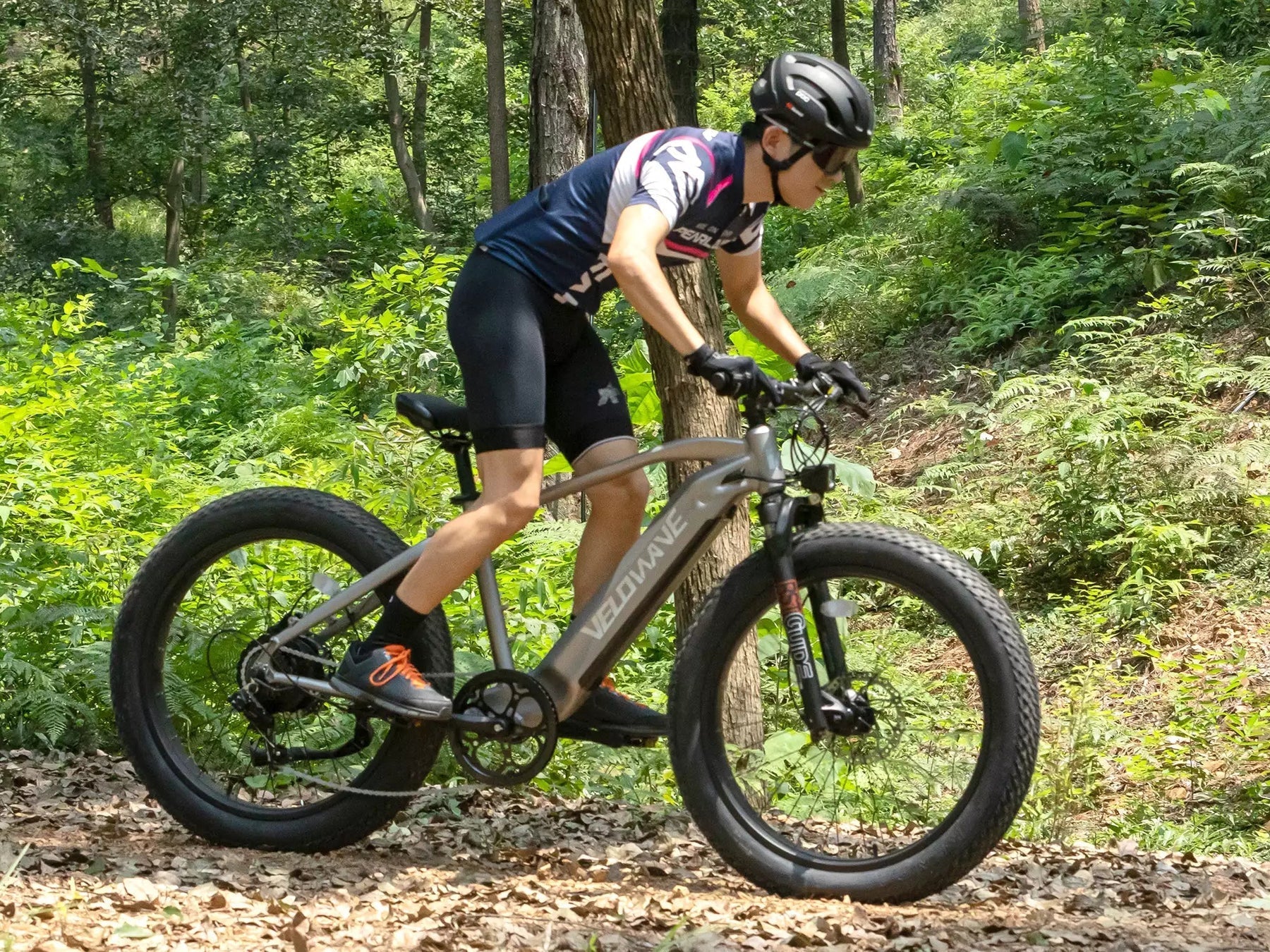 Velowave Ranger 2.0 Fat Tire All-Terrain Electric Bike, Dark Grey Velowave Ranger 2.0 Fat Tire All-Terrain Electric Bike, Dark Grey