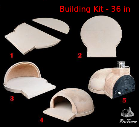 ProForno Assembling Kit - Traditional Brick Pizza Oven