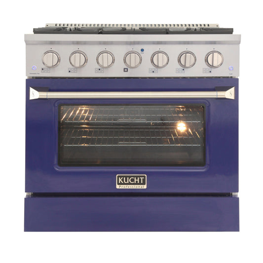 Kucht 36” Pro-Style Kitchen Dual Fuel Range - KDF362