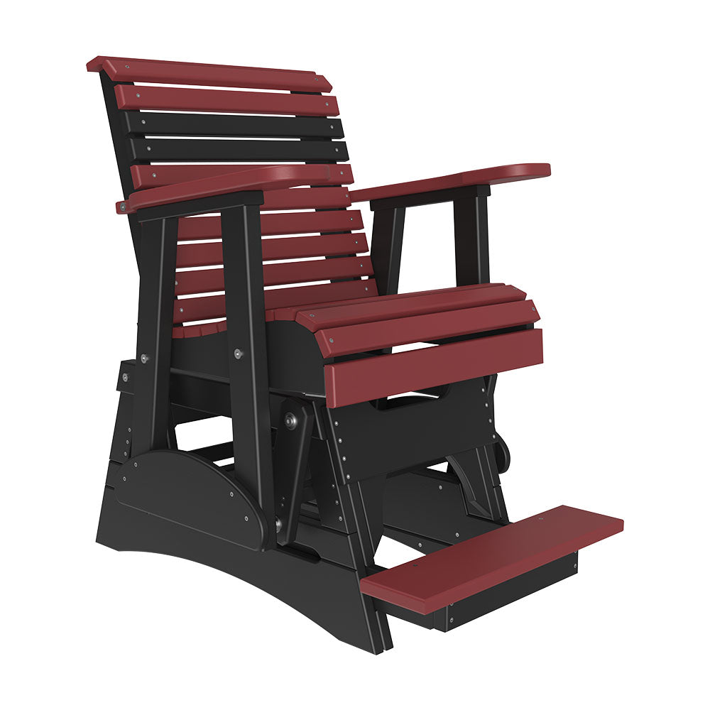 LuxCraft Poly 2' Plain Balcony Glider