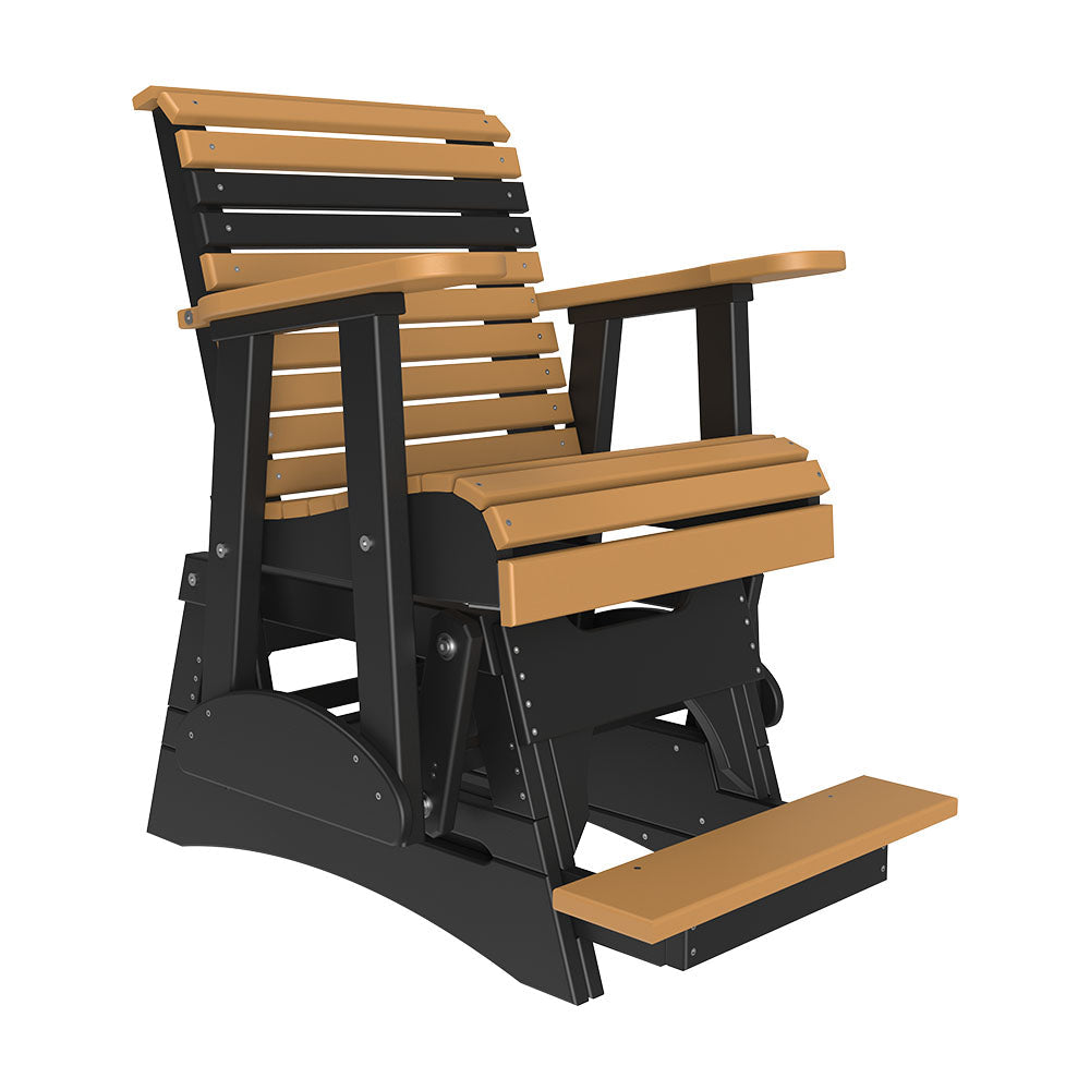 LuxCraft Poly 2' Plain Balcony Glider