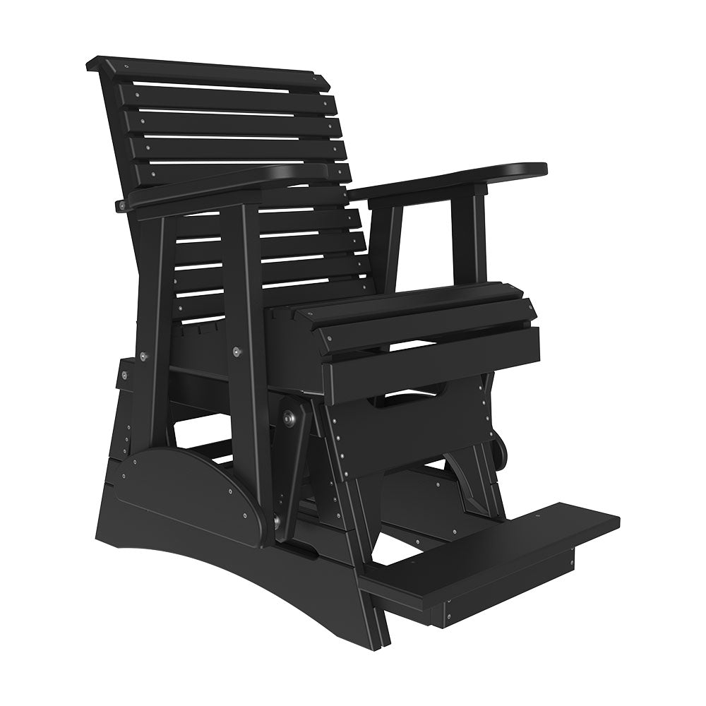 LuxCraft Poly 2' Plain Balcony Glider