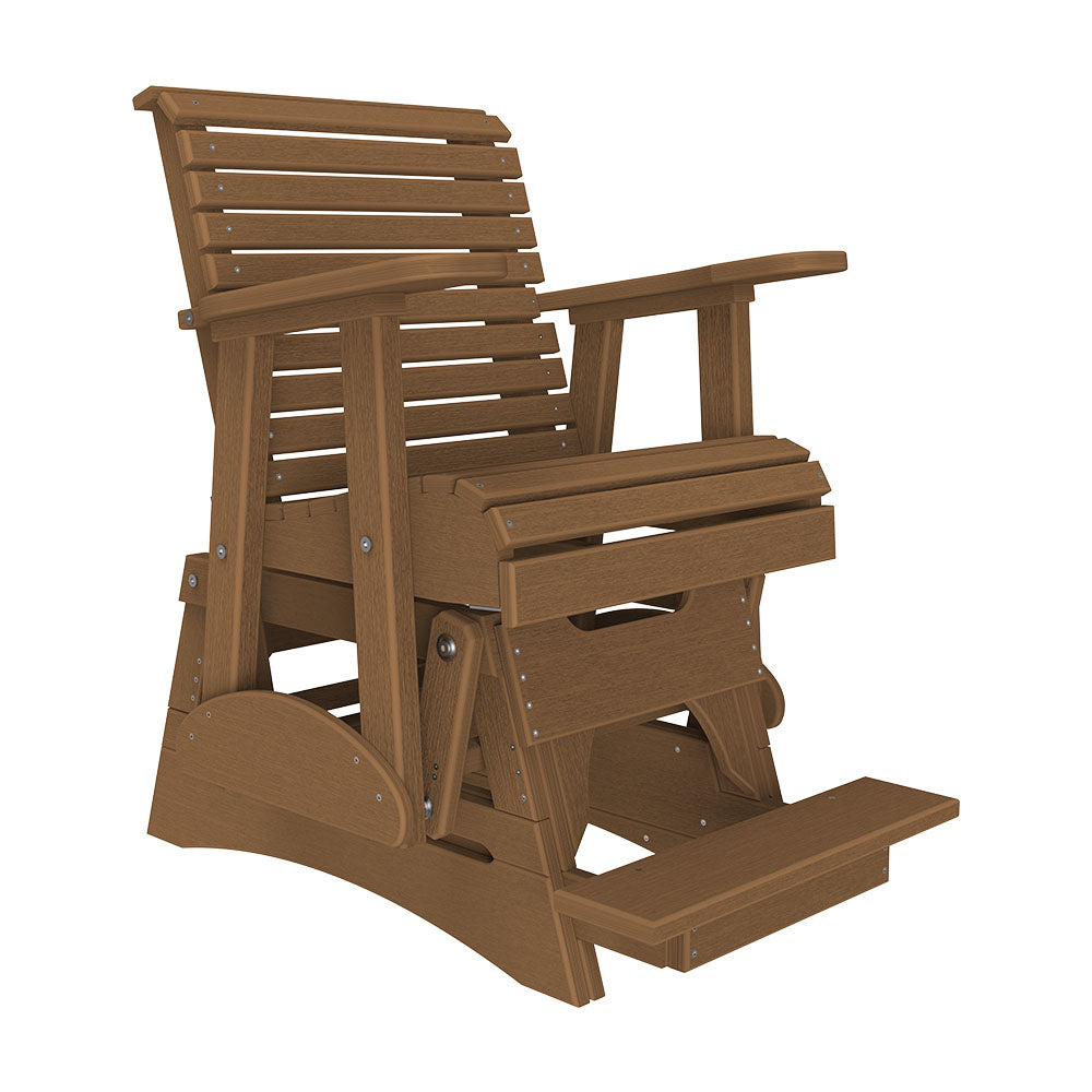 LuxCraft Poly 2' Plain Balcony Glider