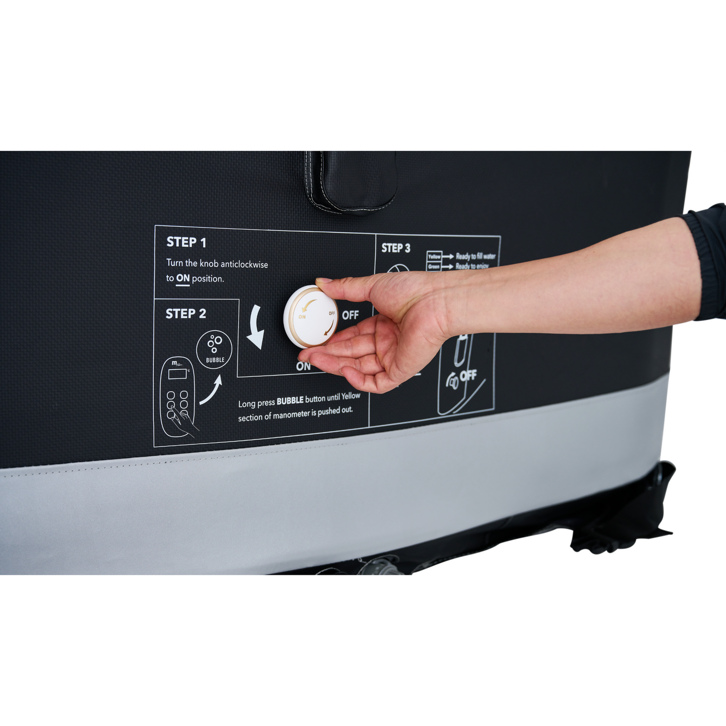 MSpa Premium Series Portland 6 Person Portable Outdoor Hot Tub Spa