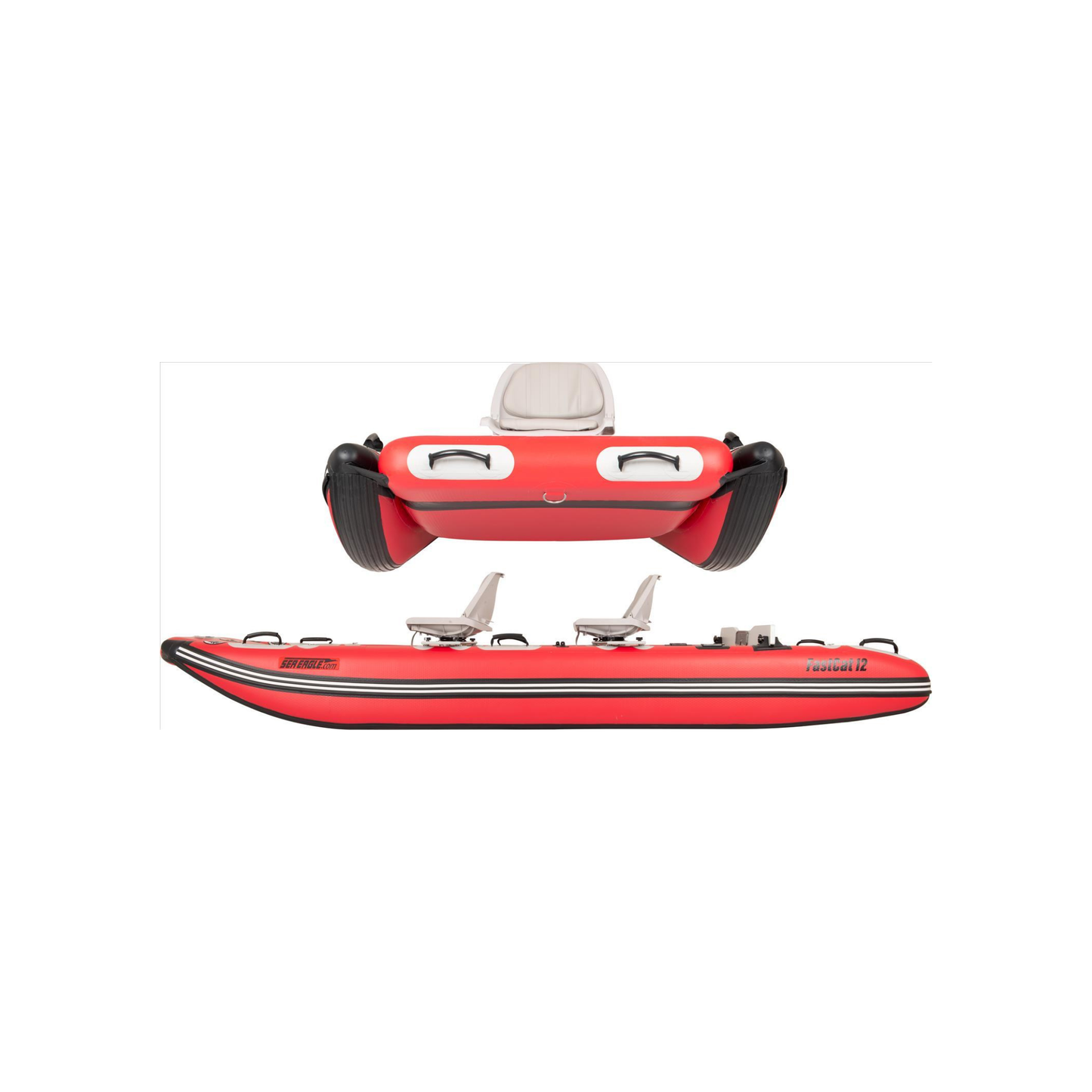 Sea Eagle FastCat12 Catamaran Pontoon Deluxe Package