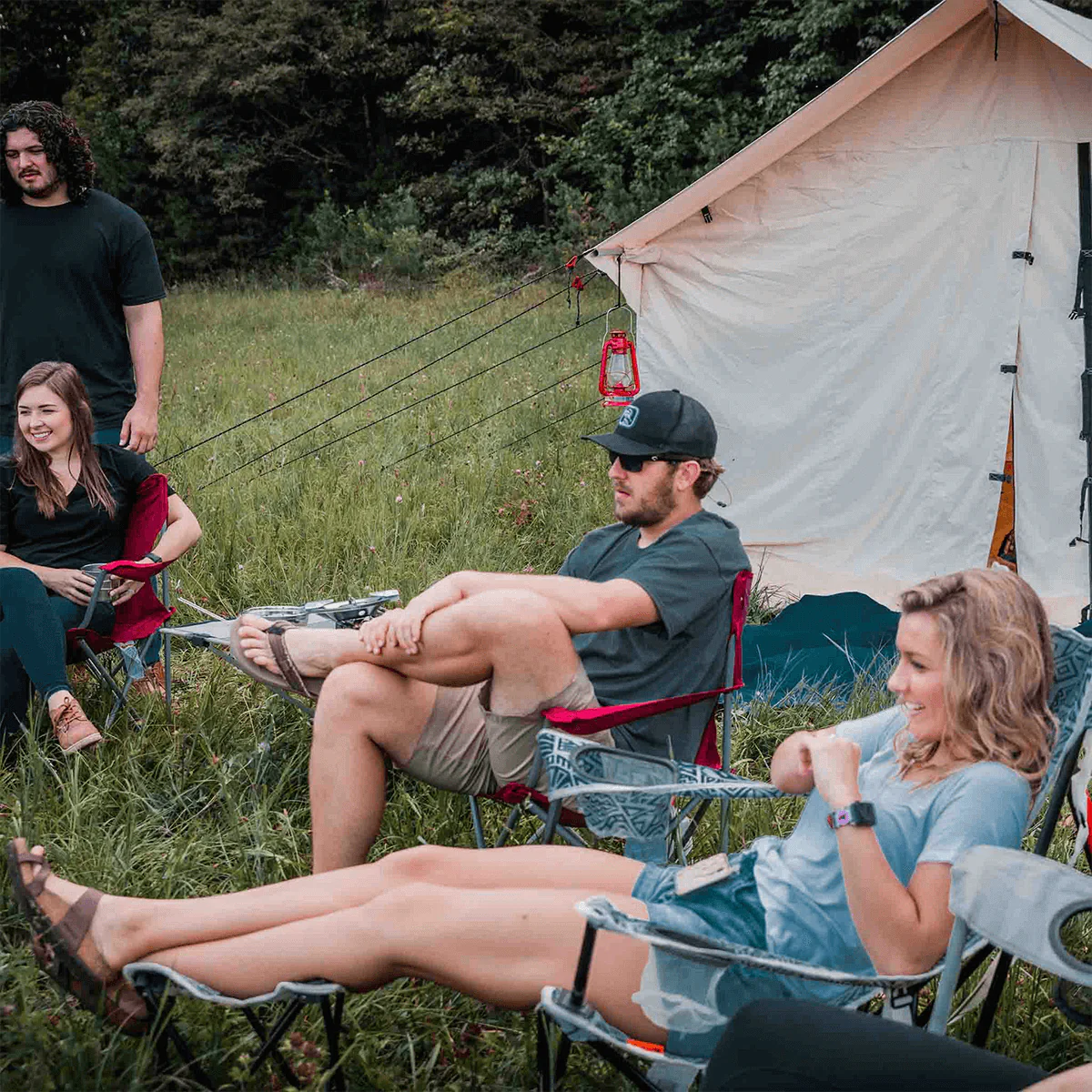 White Duck 14'x16' Alpha Wall Tent