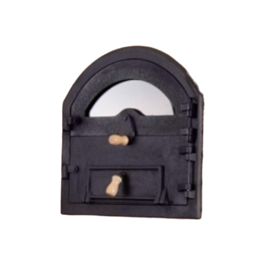 Traditional Wood Fired Brick Pizza Oven - Modern Royal w/Portable Steel Base