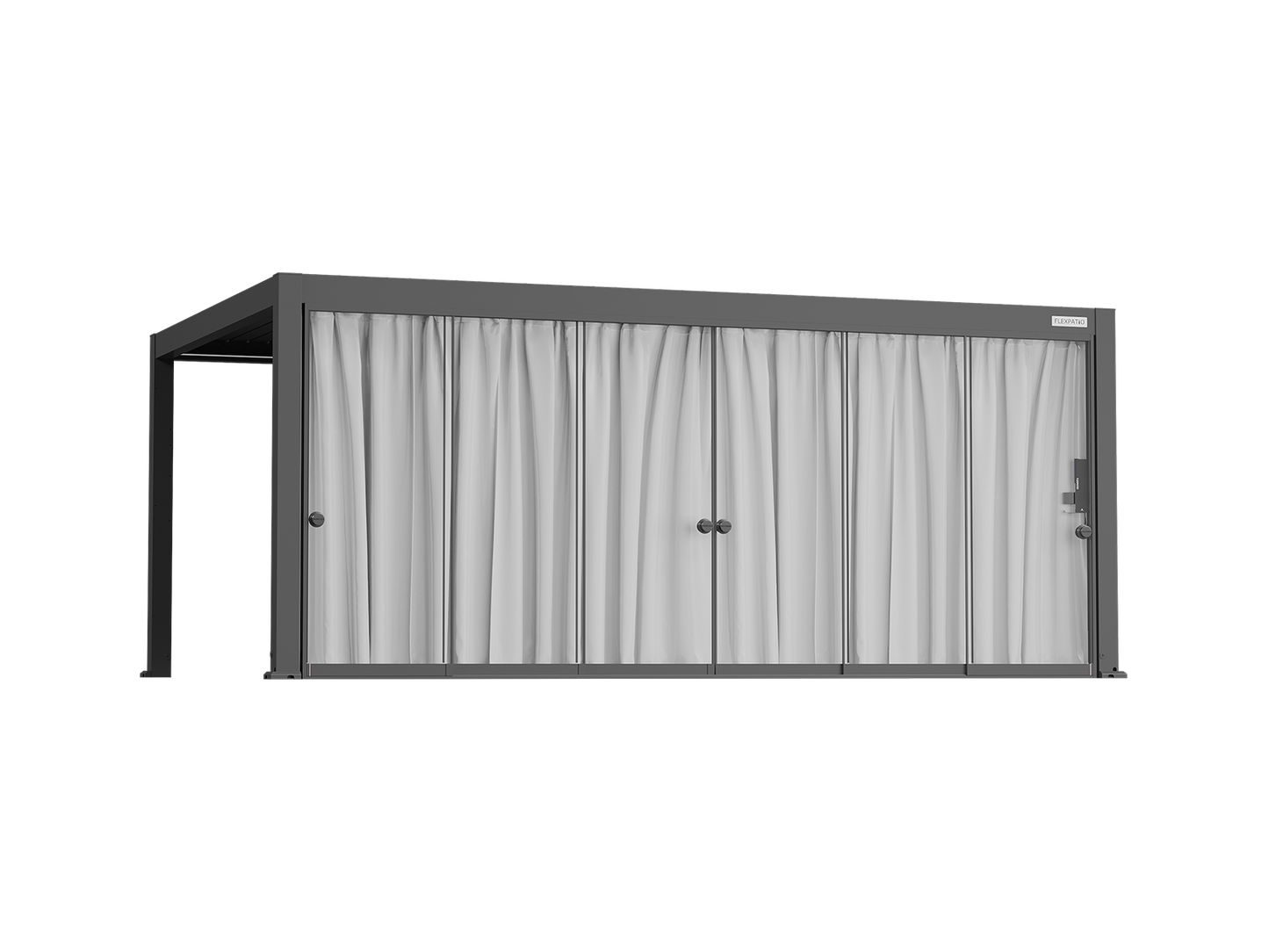 FlexPatio Curtain for Glass Door