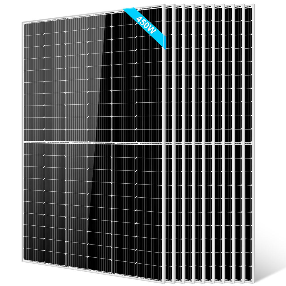 SunGoldPower 450/ 550 Watt Monocrystalline PERC Solar Panel UL 61730 CEC Listed