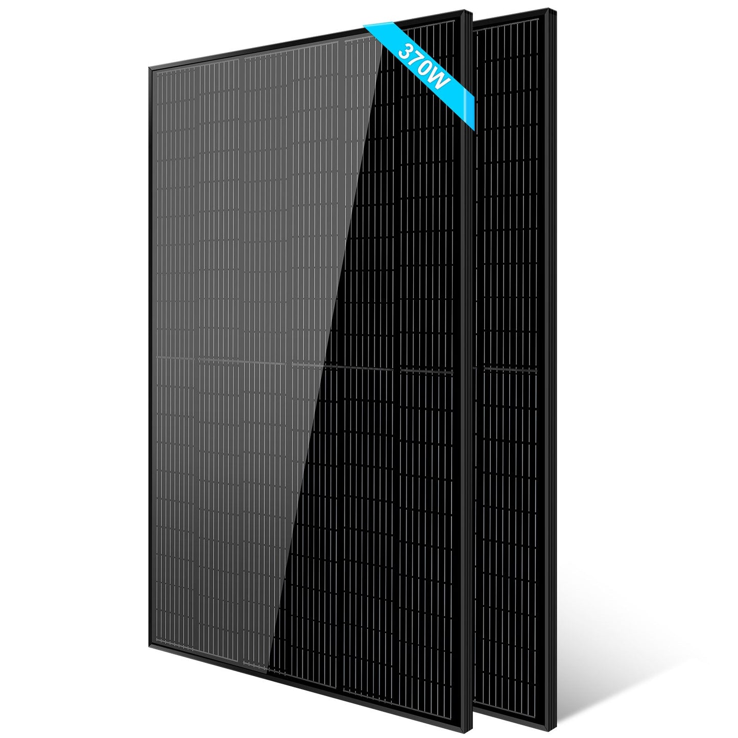 SunGoldPower 370W/ 415W/ 500W Mono Black PERC Solar Panel UL 61730 CEC Listed
