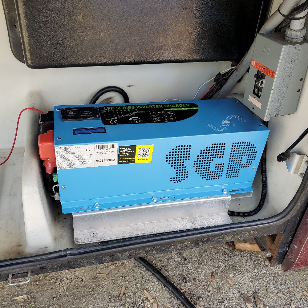 SunGoldPower 2000W/ 3000W/ 4000W DC 12V Pure Sine Wave Inverter With Charger
