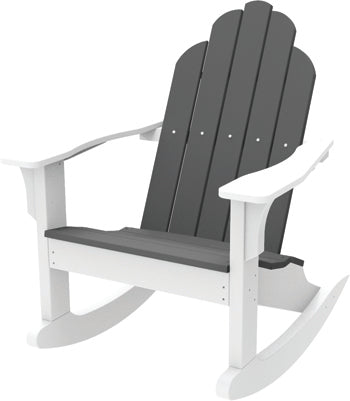 Seaside Casual Poly Adirondack Classic Rocker