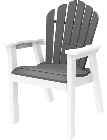 Seaside Casual Poly Adirondack Classic Dining Chair