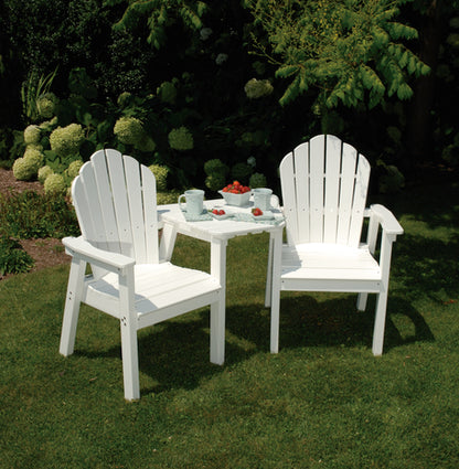 Seaside Casual Poly Adirondack Classic Dining Chair