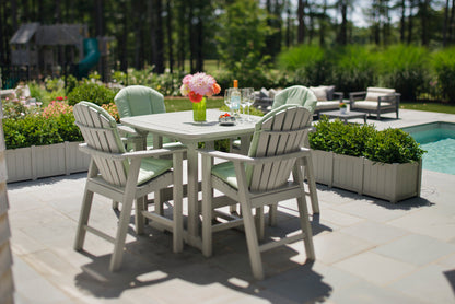 Seaside Casual Poly Adirondack Shellback Balcony Chair