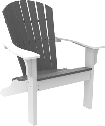 Seaside Casual Poly Adirondack Shellback Chair