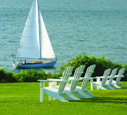 Seaside Casual Poly Adirondack Shellback Chair