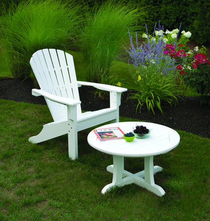 Seaside Casual Poly Adirondack Shellback Chair