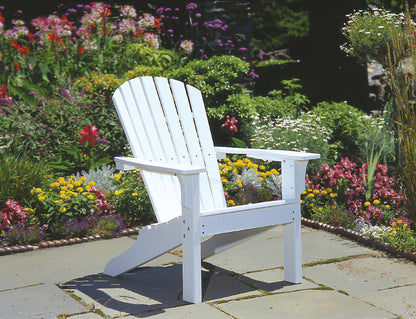 Seaside Casual Poly Adirondack Shellback Chair