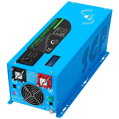 SunGoldPower 2000W/ 3000W/ 4000W DC 12V Pure Sine Wave Inverter With Charger