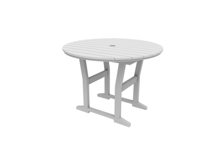 Seaside Casual Poly Coastline Café Round Dining Table