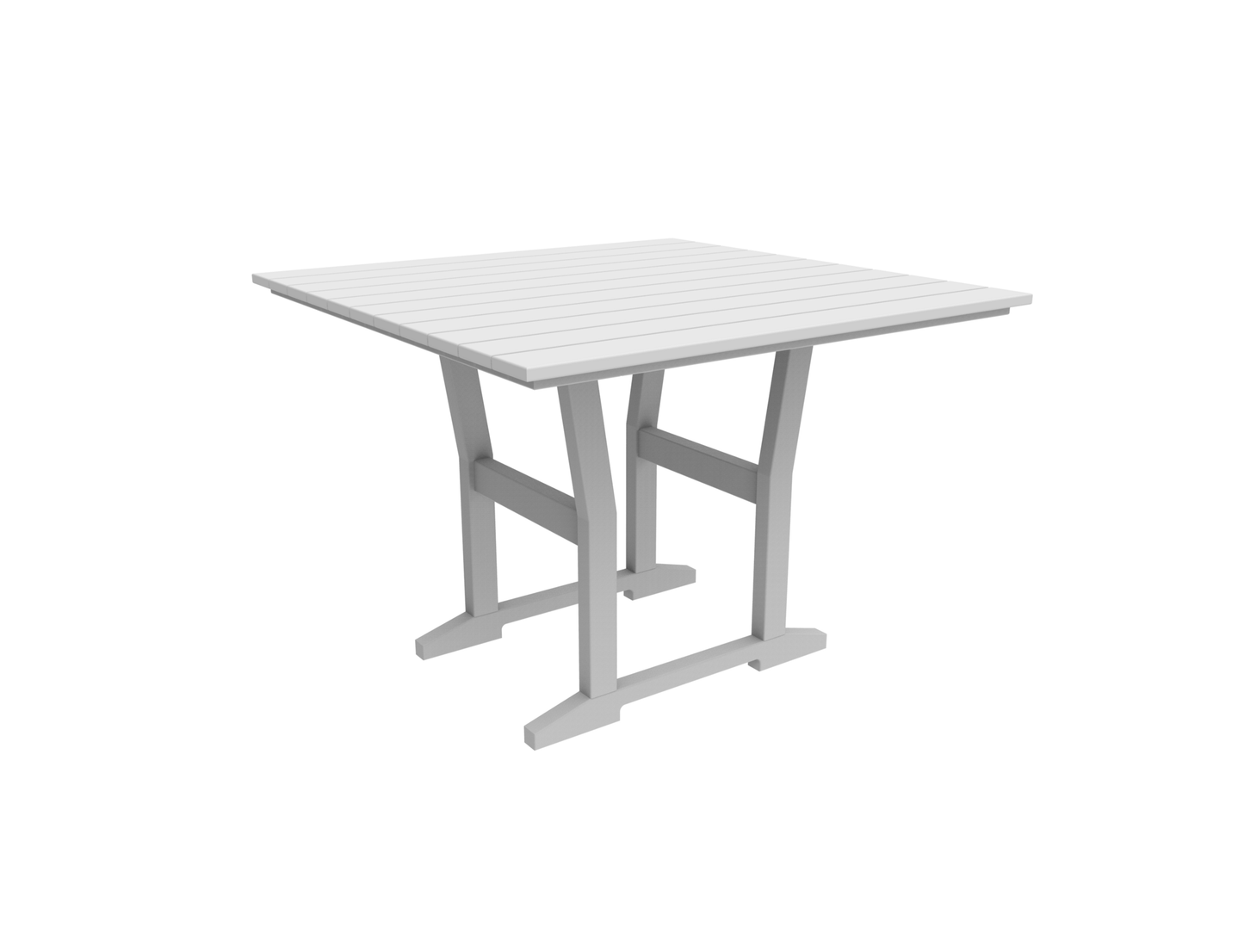 Seaside Casual Poly Coastline Café Square Dining Table