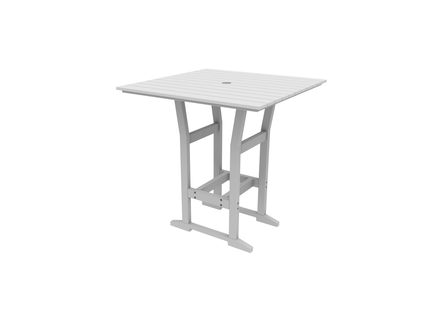 Seaside Casual Poly Coastline Café Square Bar Table