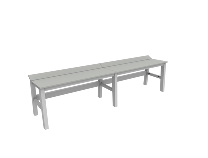 Seaside Casual Poly SYM 6 ft. Dining Bench