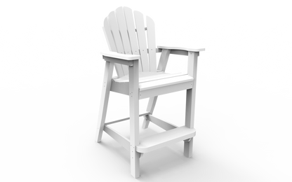 Seaside Casual Poly Adirondack Classic Bar Chair