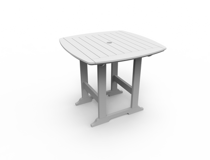 Seaside Casual Poly Portsmouth Balcony Table 42" x 42"