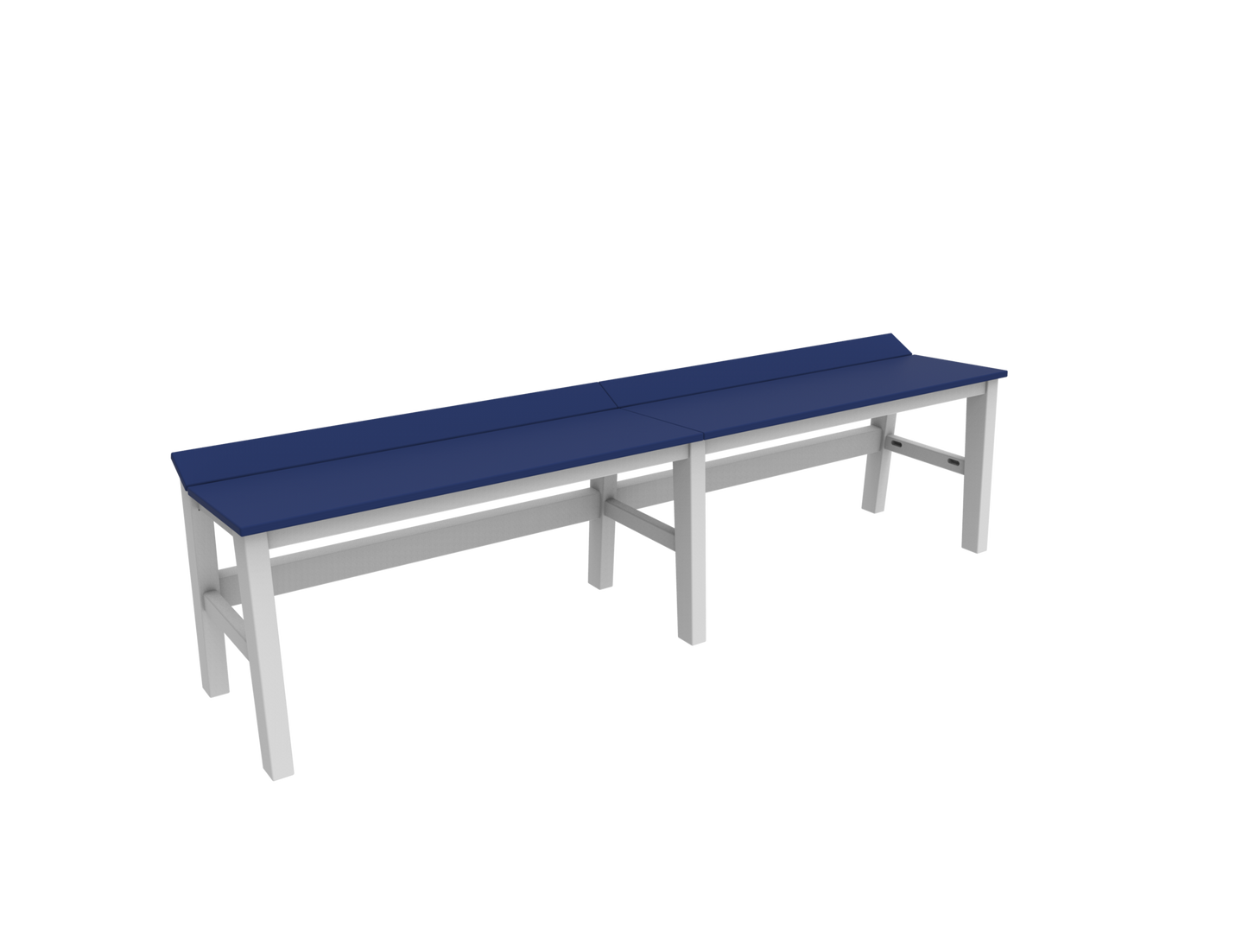 Seaside Casual Poly SYM 6 ft. Dining Bench