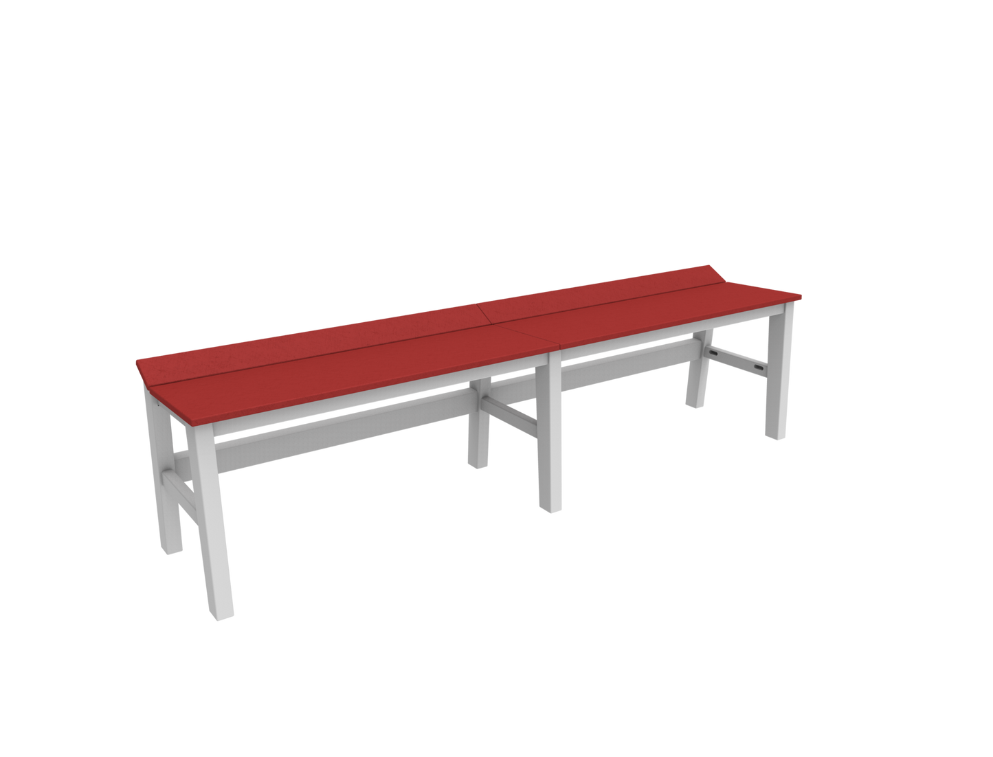 Seaside Casual Poly SYM 6 ft. Dining Bench