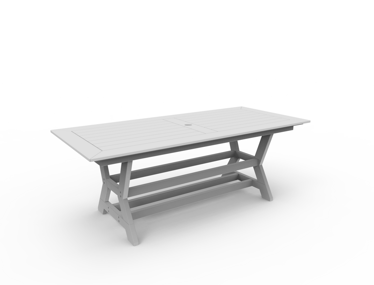 Seaside Casual Poly SYM 36 x 80 Dining Table