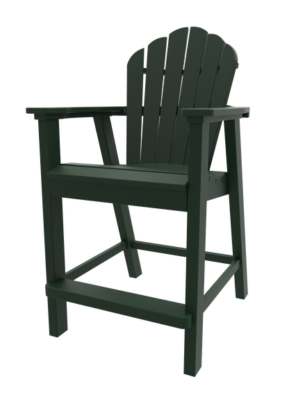 Seaside Casual Poly Adirondack Classic Balcony Chair