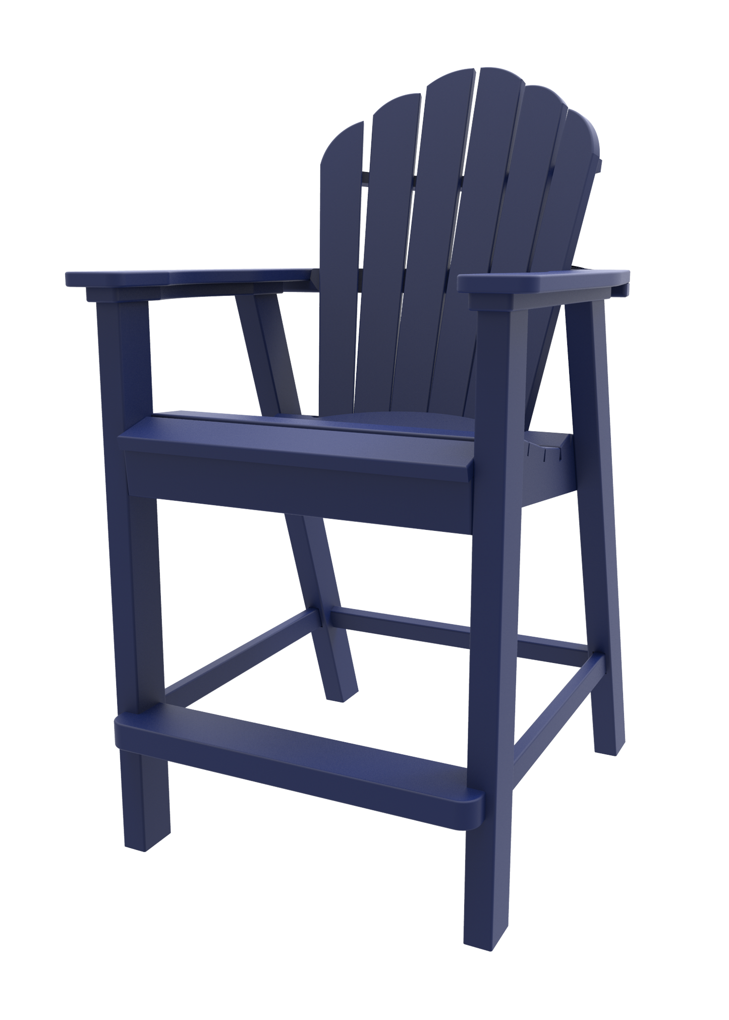 Seaside Casual Poly Adirondack Classic Balcony Chair