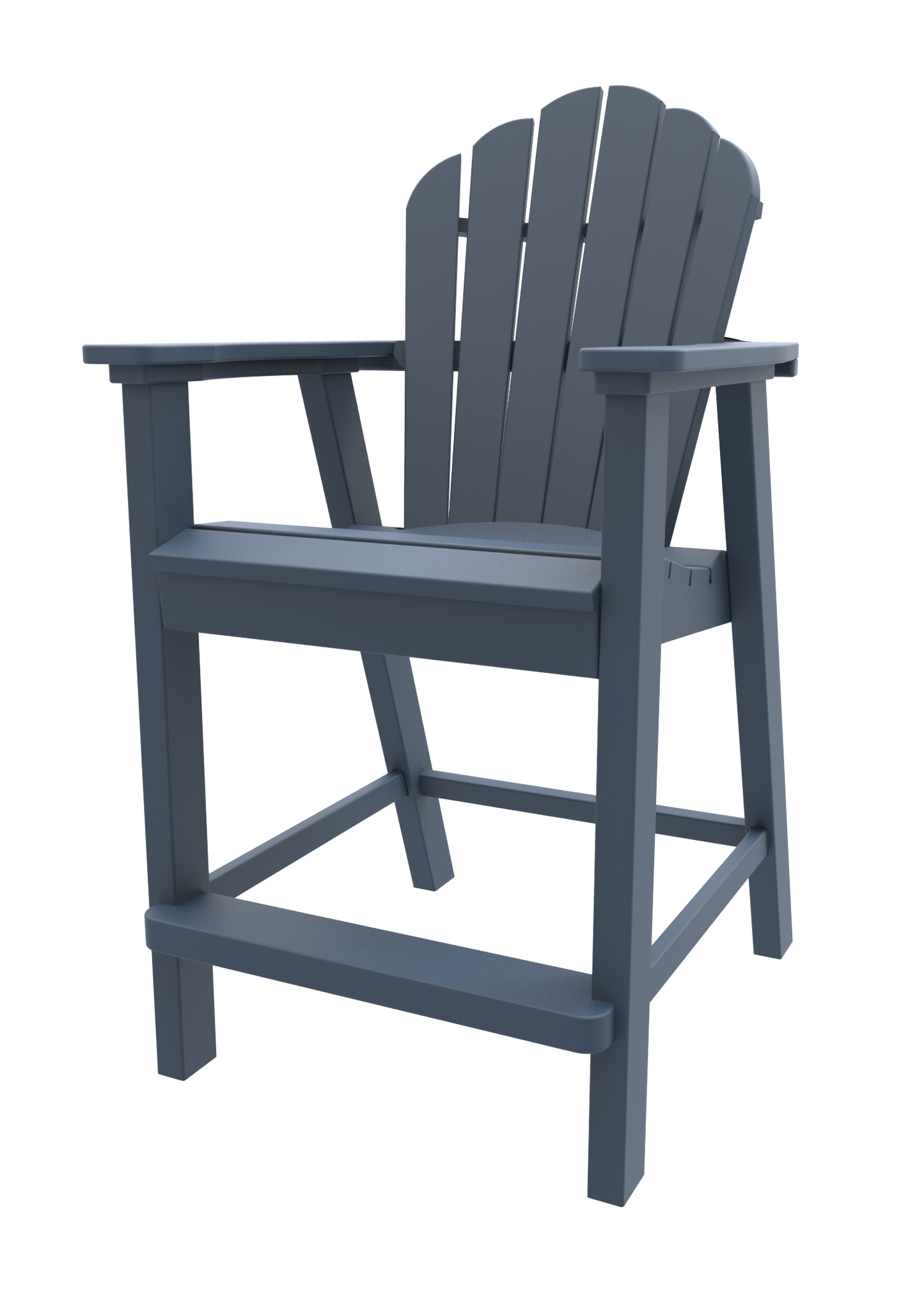 Seaside Casual Poly Adirondack Classic Balcony Chair