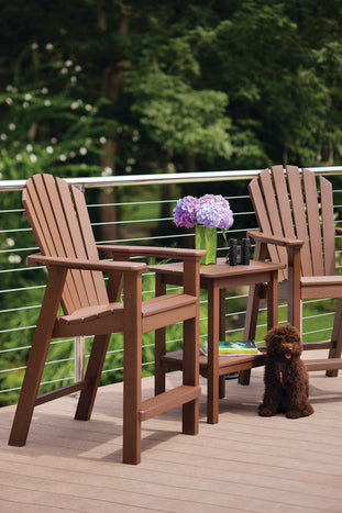 Seaside Casual Poly Westerly Balcony End Table