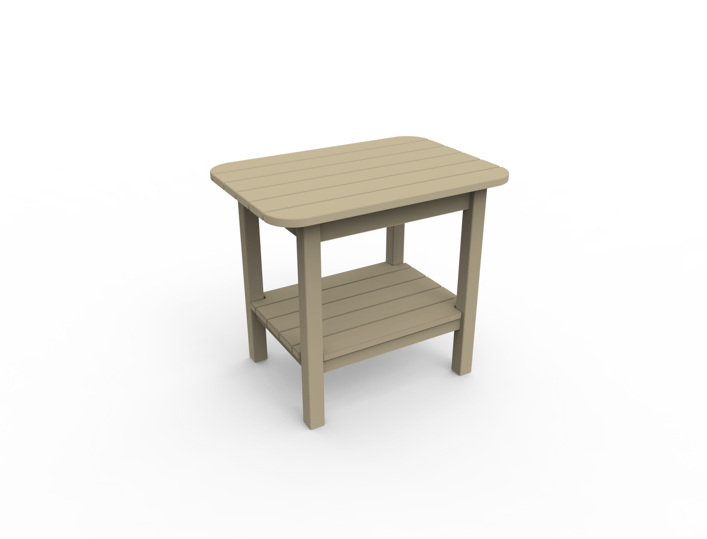 Seaside Casual Poly Westerly End Table