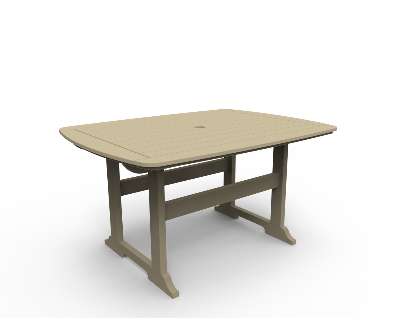 Seaside Casual Poly Portsmouth Dining Table 42" x 56"