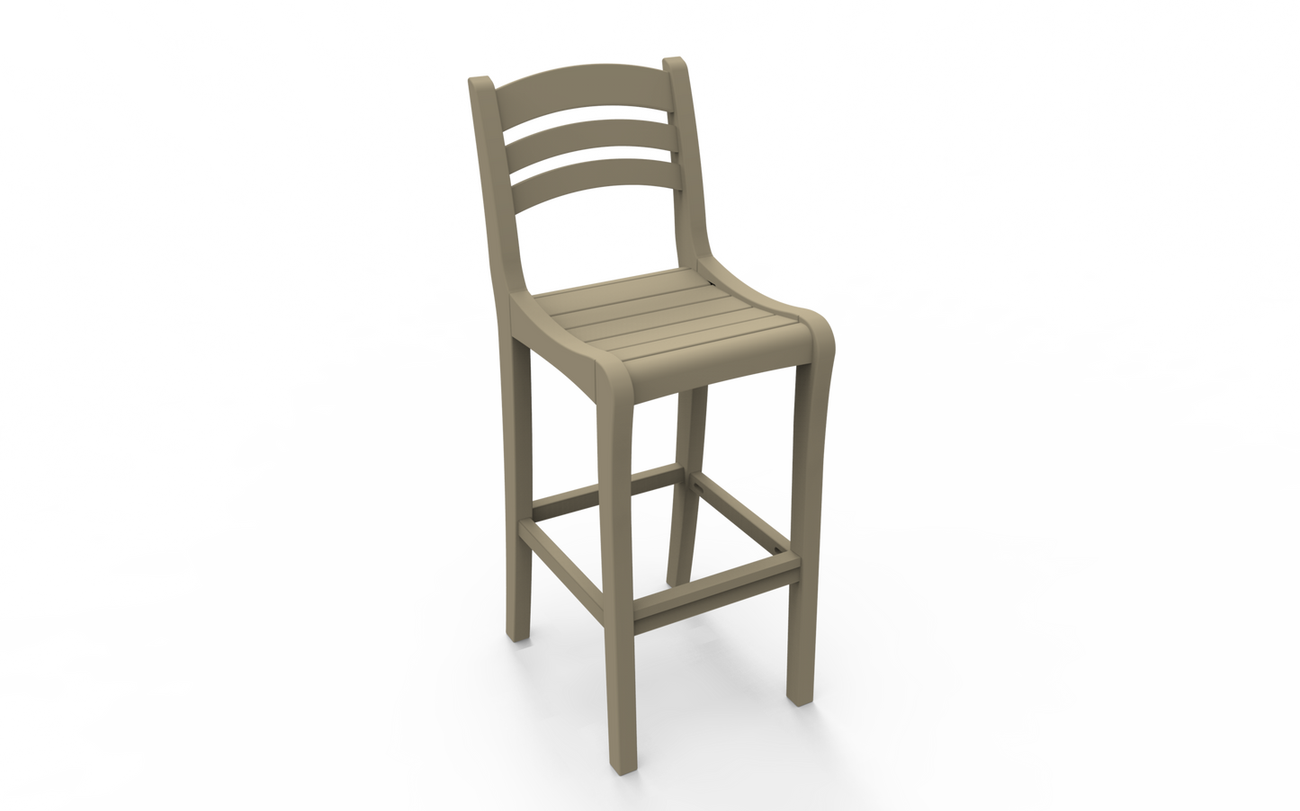 Seaside Casual Poly Charleston Bar chair