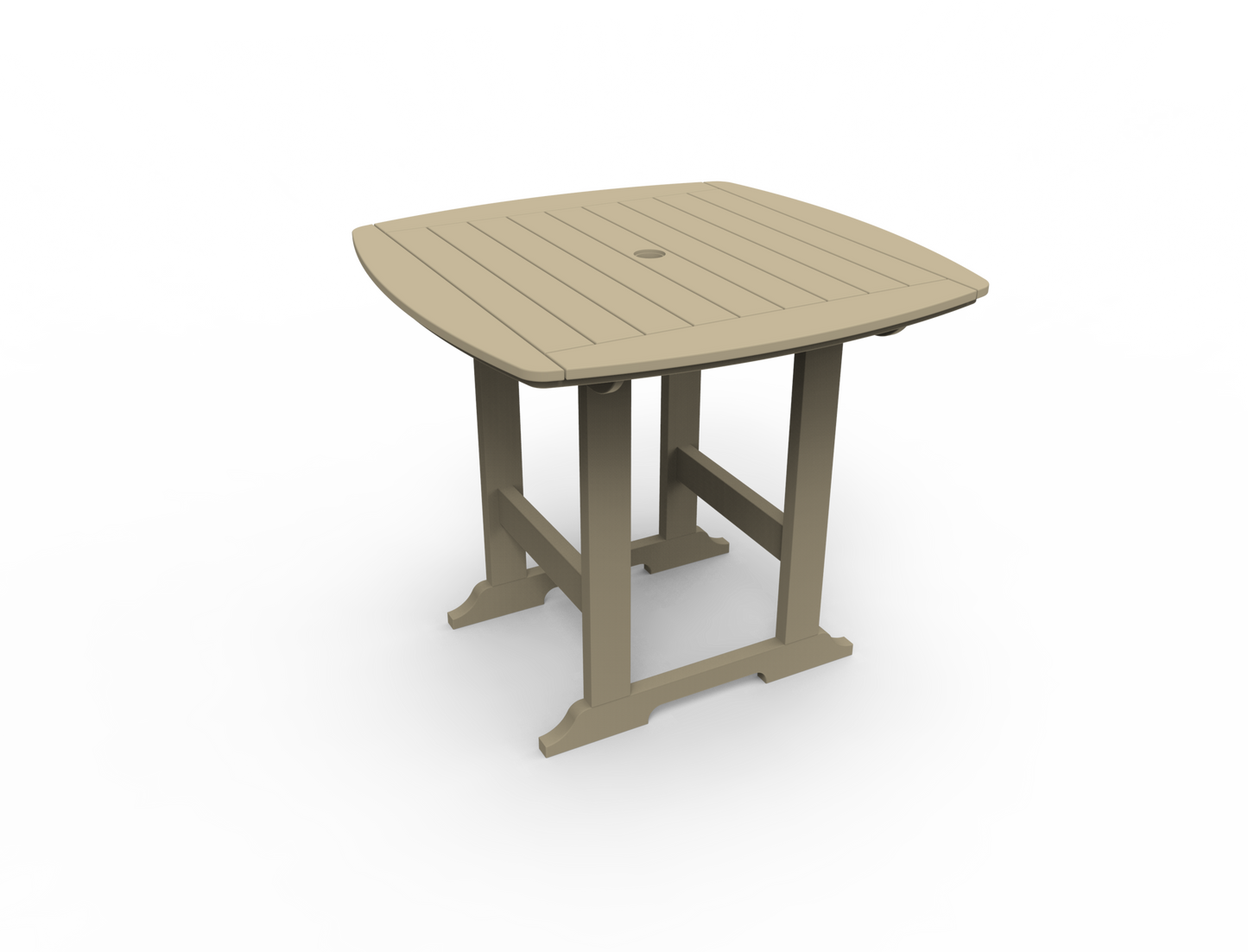 Seaside Casual Poly Portsmouth Balcony Table 42" x 42"