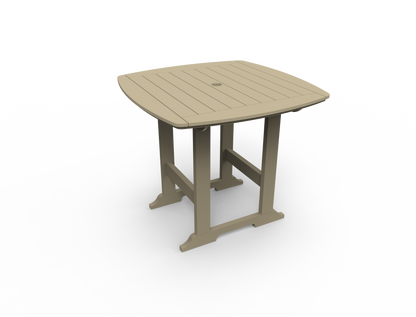 Seaside Casual Poly Portsmouth Balcony Table 42" x 42"