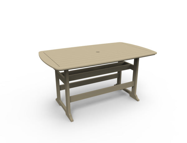 Seaside Casual Poly Portsmouth Balcony Table 42" x 72"