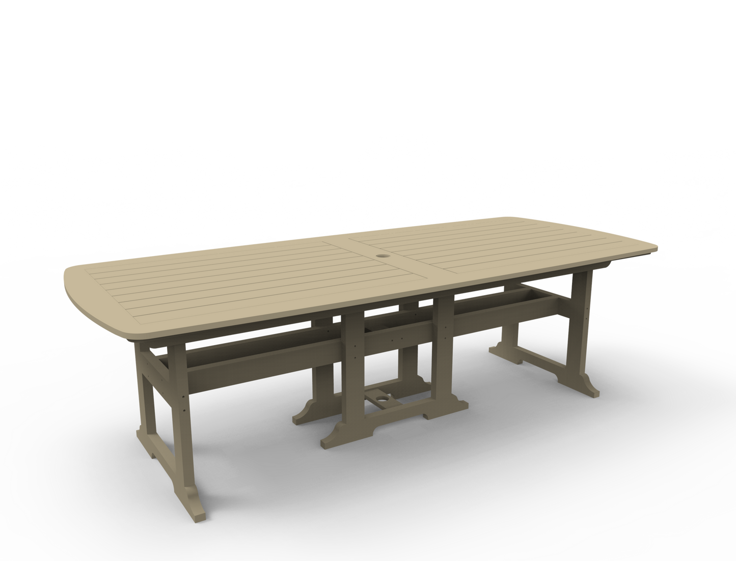 Seaside Casual Poly Portsmouth Dining Table 42" x 100"