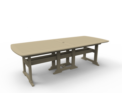 Seaside Casual Poly Portsmouth Dining Table 42" x 100"