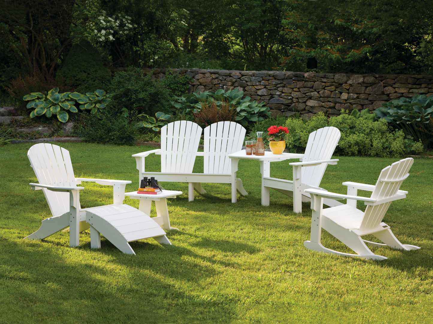 Seaside Casual Poly Adirondack Classic Chair Tête-à-Tête